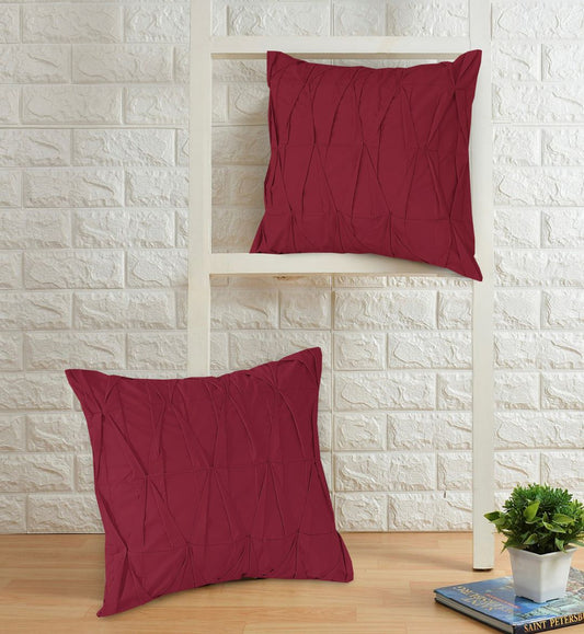 Zigzag Pleated Cushion Cover (Pack of 2) RFS - Lotus