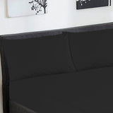 Fitted Sheet Set Black King - 30253 RFS