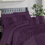 Roly-Poly Quilt Cover Set Blueberry Wine-40240 RFS