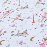 Cartoon Character Bed Sheet Fairy Garden Single-30160