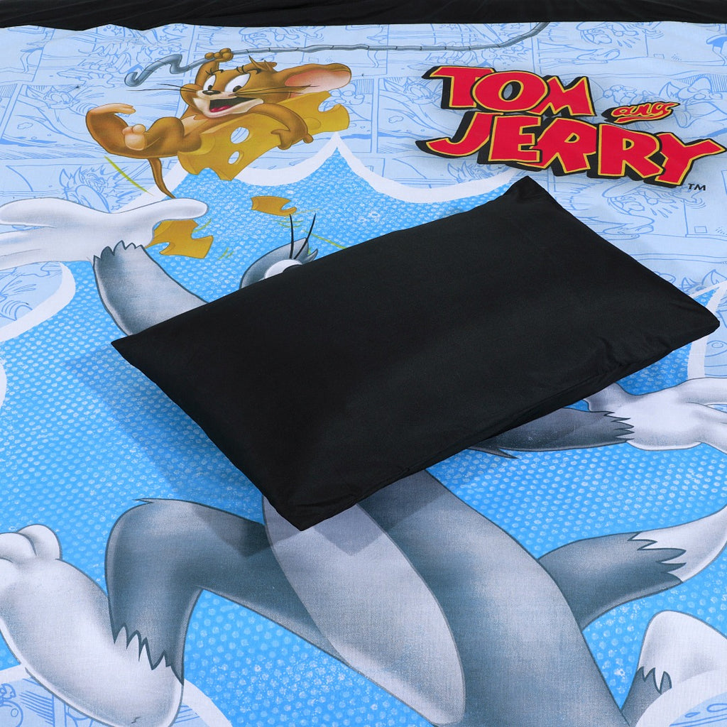 Cartoon Character Bed Sheet Tee & Jay Single-30183