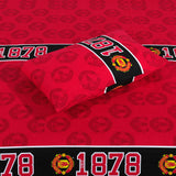 Cartoon Character Bed Sheet M_United Single-30185