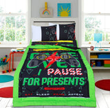 Cartoon Character Bed Sheet Gaming Zone Single-30166