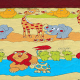 Cartoon Character Summer Comforter Croak & Animal-30199