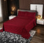 Cotton Sateen Bed Sheet Set Chili Pepper Diagonal Square-40145