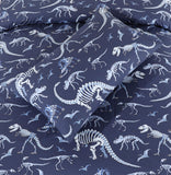 Glow in Dark Bed Sheet Dinosaur King-30126