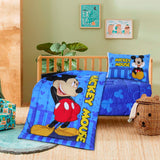 Cartoon Character Baby Cot Set Mickey Mouse-30240