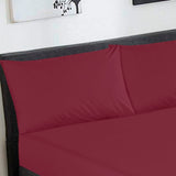 Fitted Sheet Set Maroon King-30249 RFS