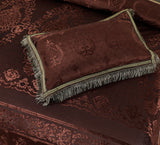 Pure Palachi Bed Sheet Dark Brown King-10787
