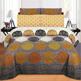 Bed Sheet Multi Circle-30208