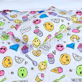 Cartoon Character Comforter Set Smiley Worlds-30180