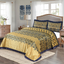 Pure Palachi Bed Sheet Golden Navy King-10789