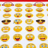 Cartoon Character Bed Sheet Emogies Single-30194