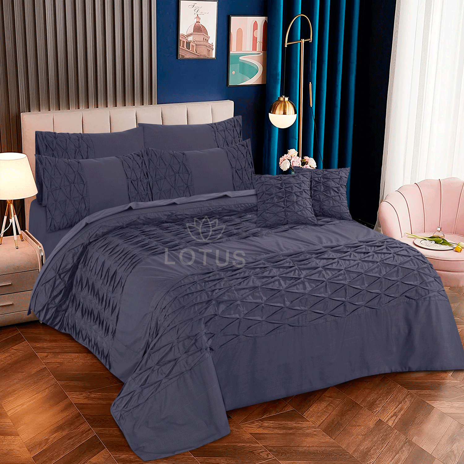 Ultra Soft Dyed LUXURY Duvet Cover Set