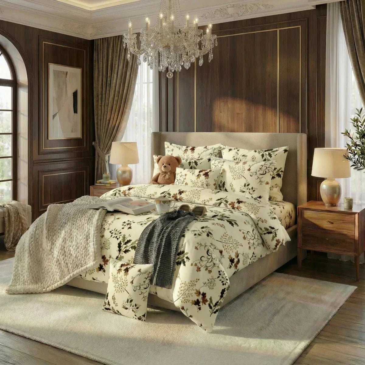 Ultra Soft Printed Duvet Cover Set