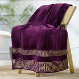 1-Pcs Bath Towel Versatile Magenta-432