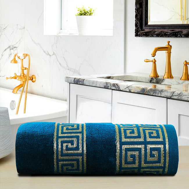 Teal Versatile Bath Towel Hover Image