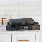 2-Pcs Towel Set Versatile Gray-578