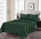 Green - Bed Sheet Set King