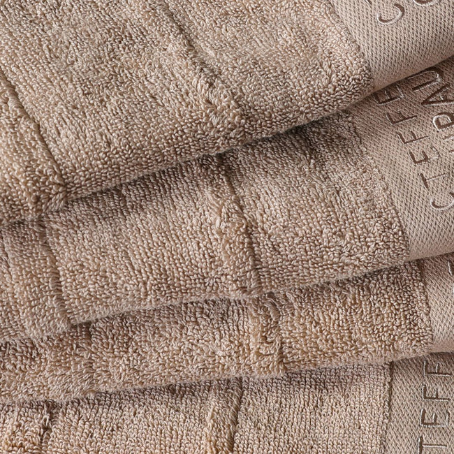 Export Quality Wash & Face Towel Beige (Pack of 4)-526 Main Image