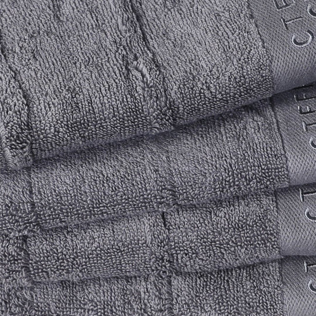 Export Quality Wash & Face Towel Gray (Pack of 4)-526 Main Image