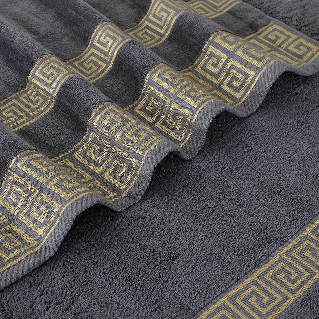 2-Pcs Towel Set Versatile Gray-578