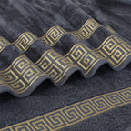 Gray Versatile - 3-Pcs Jacquard Towel Set