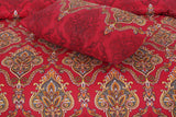 Red Paisley - Bed Sheet Set