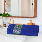 Bath Towel 3D Boeing Blue-493