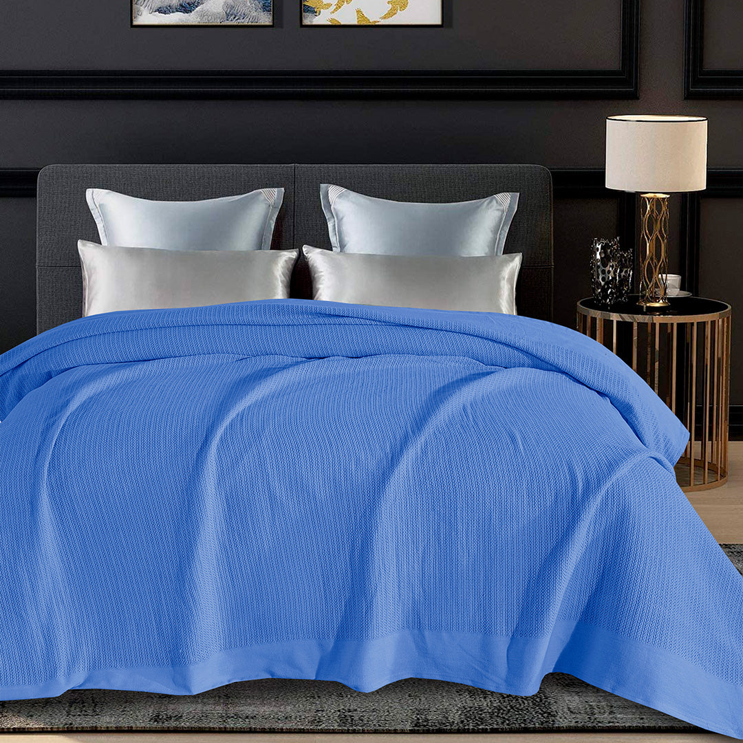 Cellular AC Blanket Ceil Blue