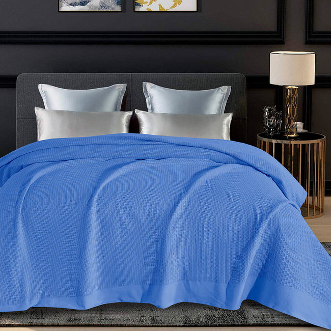 Cellular AC Blanket Ceil Blue Hover Image