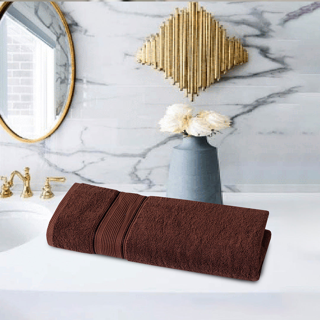 High Quality Bath Towel Twine Chocolate-554