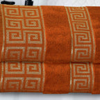 Versatile Bath Towel Rust (Pack Of 2)-011