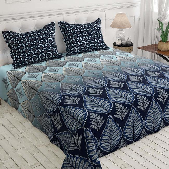 Ocean Leaf - Bed Sheet Set Hover Image