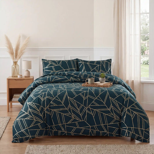 Ultra Soft Bed Sheet Set – Vertex, King Size, 3 Pc