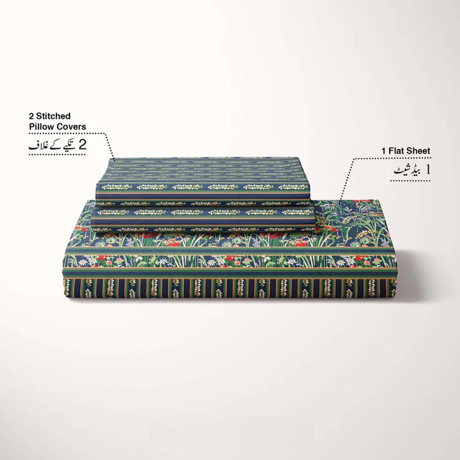 Midnight Garden - Bed Sheet Set