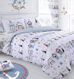 Beach Hut - Cartoon Bed Sheet