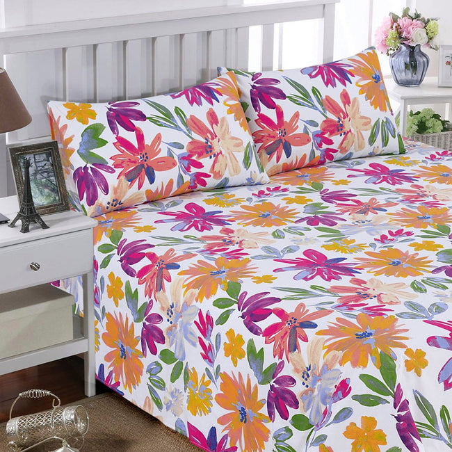 Floriography Spring - Bed Sheet Set King Main Image