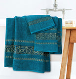 2-Pcs Towel Set Circle Jade-028