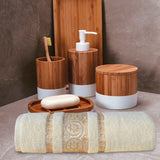 1-Pc Towel Circle Cream-422