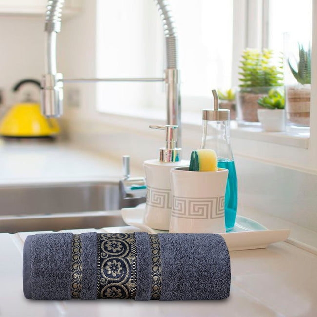 1-Pc Towel Circle Gray-423 Hover Image