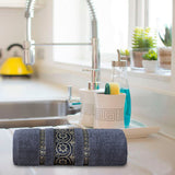 1-Pc Towel Circle Gray-423