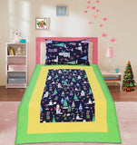 Cartoon Character Bed Sheet pleated Single -30157