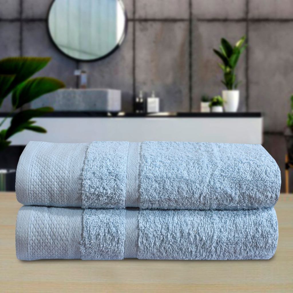 Export Quality Hand Towel Sky (Pack of 2)-527