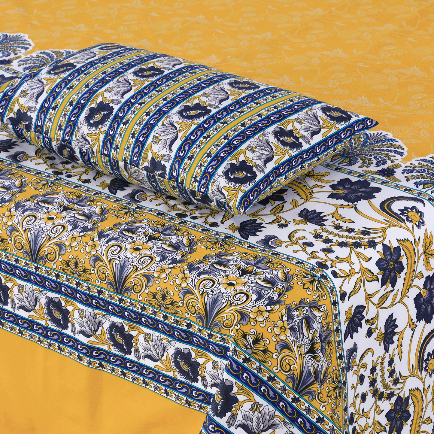 Suroor Blush - Bed Sheet Set