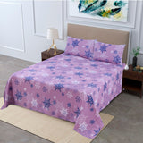 Snowflake Bed Sheet Set Single