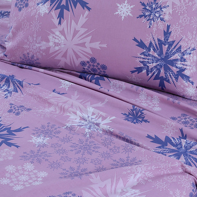 Snowflake Bed Sheet Set Single Main Image
