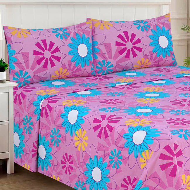 Heritage Floral Bed Sheet Set Single Main Image