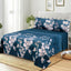 Blue Flower Bed Sheet Set Single