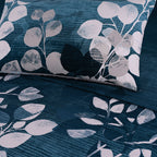 Blue Flower Bed Sheet Set Single